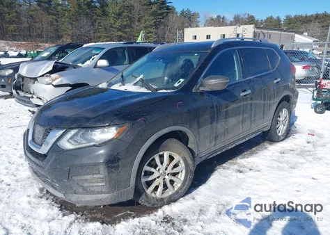 2017 Nissan Rogue Sv z USA, uszkodzony, nr VIN KNMAT2MV0HP608665